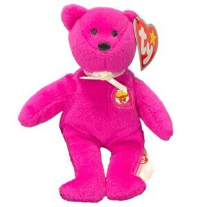 TY Vintage Beanie Babies Burger the Bear McDonald's Teenie Beanie Babies 2004